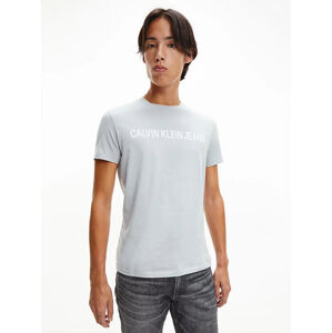 Calvin Klein pánské šedé tričko - L (PS8)